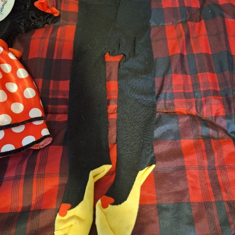 Disney Minnie Mouse Red Polka Dot Kids Costume/Dress Up - Picture 4 of 10